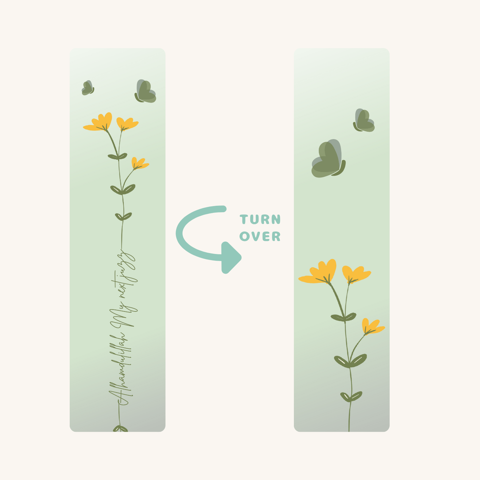 Islamic bookmarks pack of 8 3 Islamic bookmarks pack of 8 - image 3